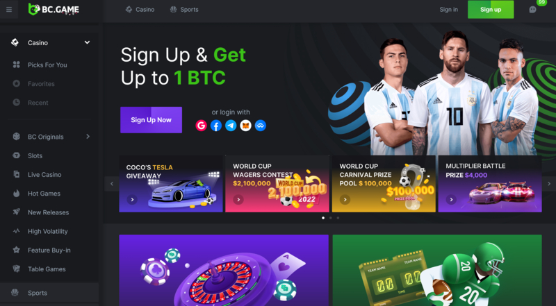 Explore the Exciting World of BC.Game Casino 0 Explore the Exciting World of BC.Game Casino 0